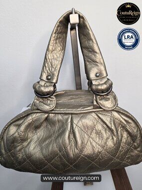 Pre-owned premium vintage Chanel Le Marais Bowler Bag